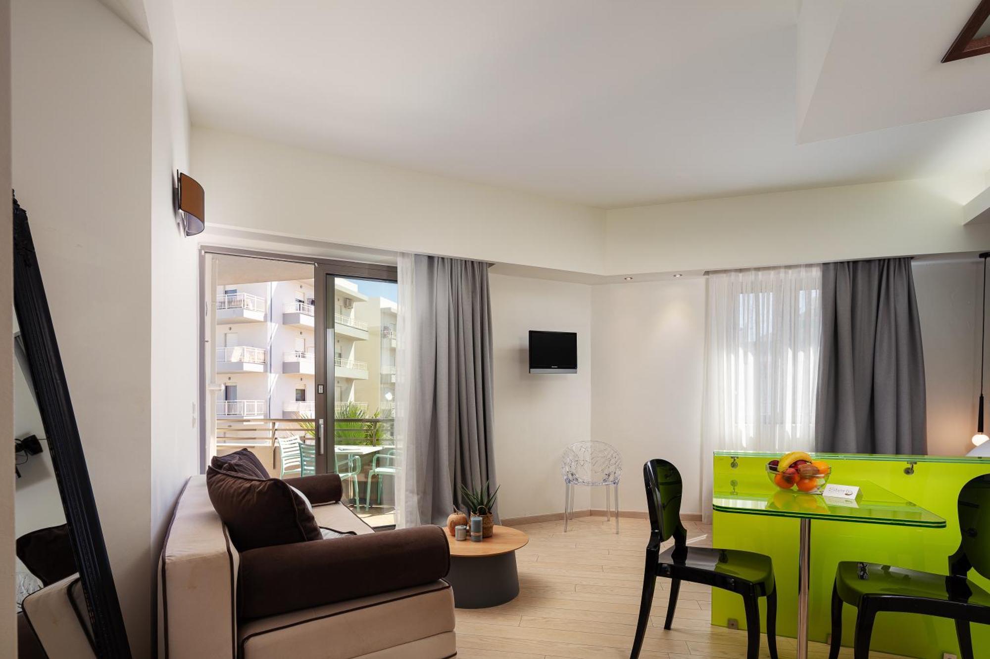 Steris Elegant Beach Hotel & Apartments Rétino Exterior foto