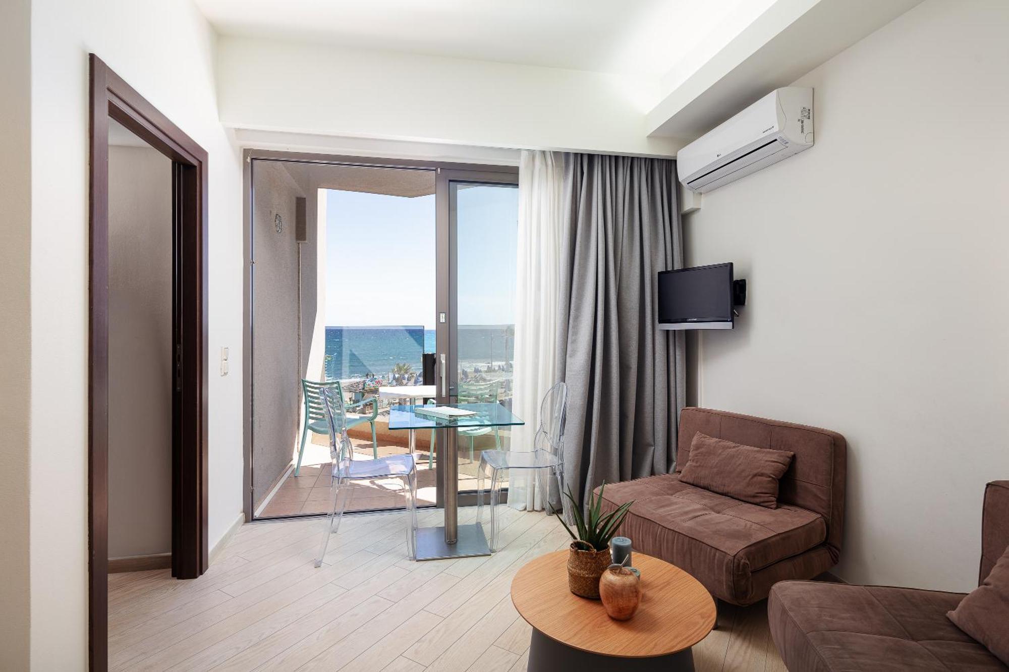 Steris Elegant Beach Hotel & Apartments Rétino Exterior foto