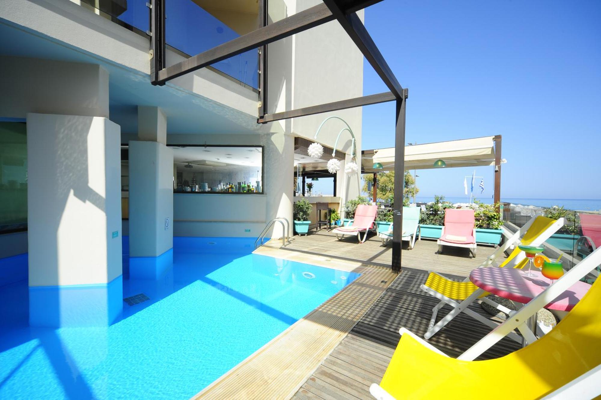 Steris Elegant Beach Hotel & Apartments Rétino Exterior foto
