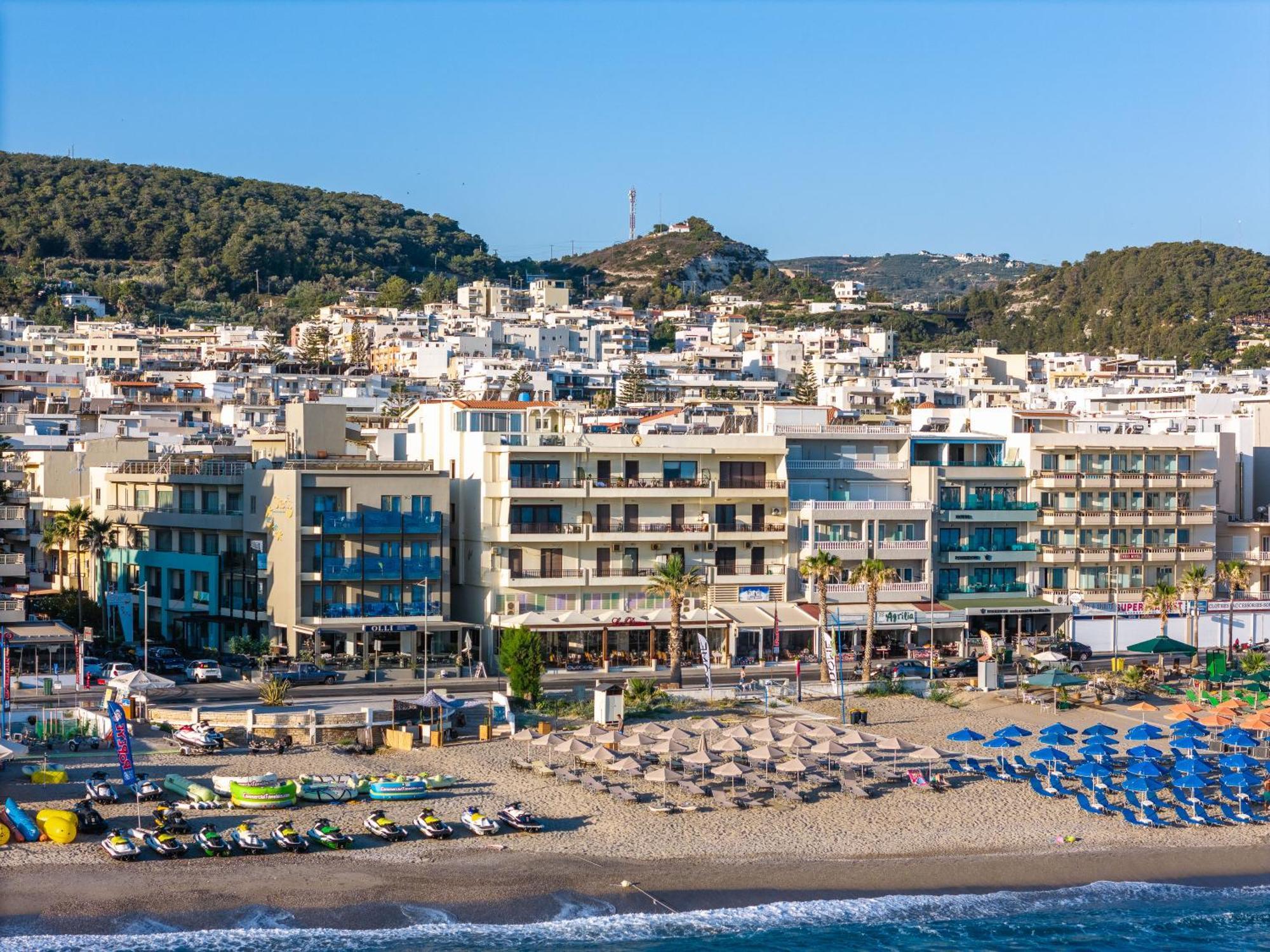 Steris Elegant Beach Hotel & Apartments Rétino Exterior foto