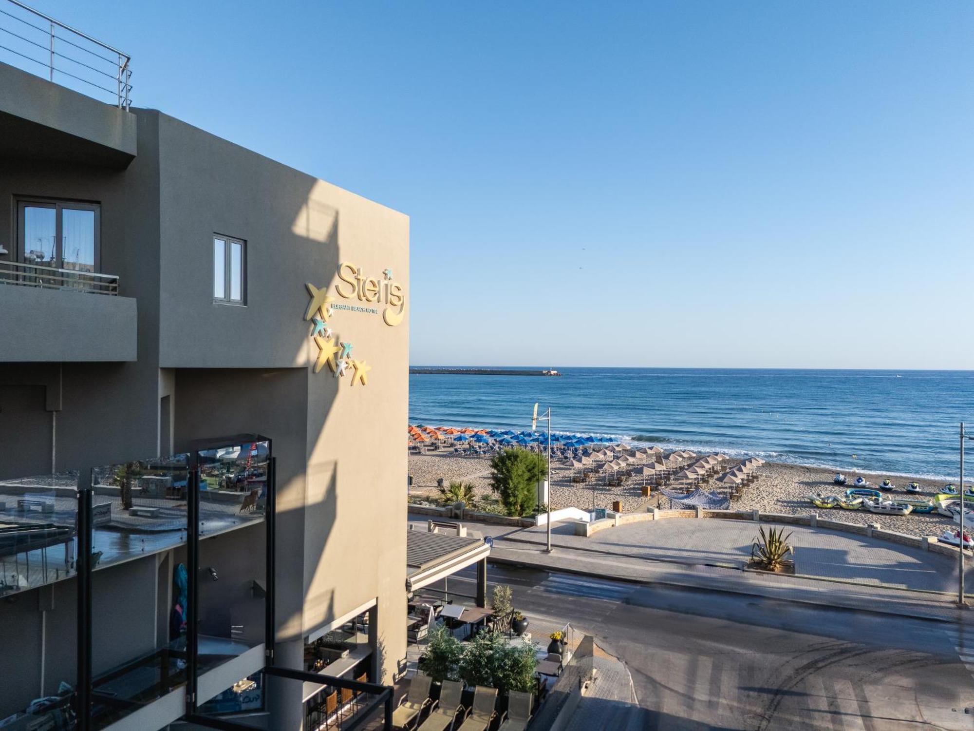 Steris Elegant Beach Hotel & Apartments Rétino Exterior foto