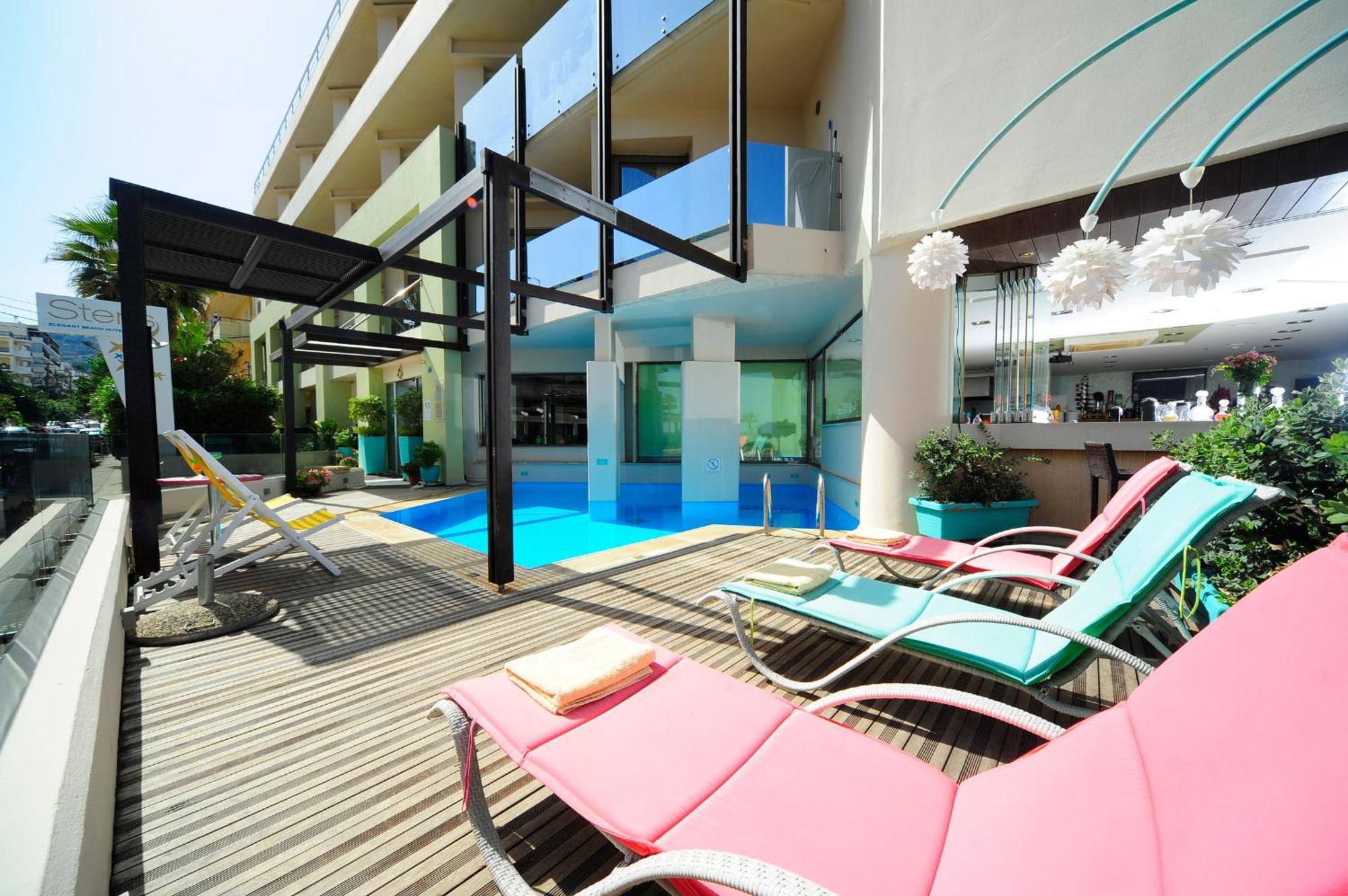 Steris Elegant Beach Hotel & Apartments Rétino Exterior foto